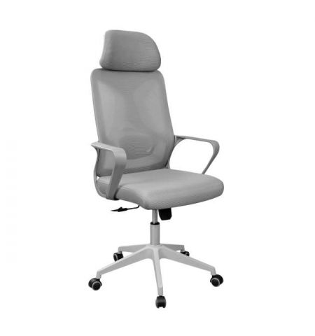 Fotoliu Birou F-20141 B~Grey+Grey Frame