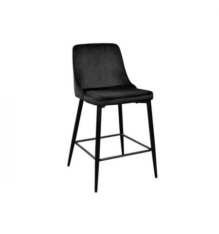 Scaun de Bar Clasic Small~Black+Black legs