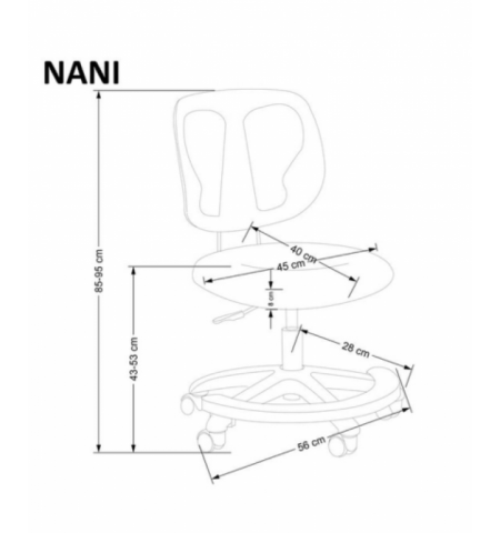 Fotoliu Nani (розовый) Fotoliu Nani (розовый)