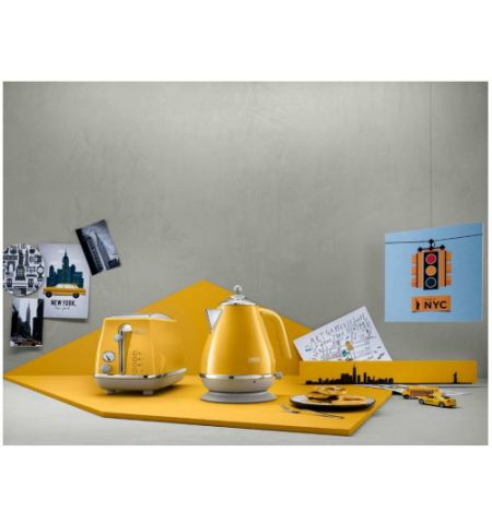 Чайник DELONGHI KBOC 2001.Y желтый Чайник DELONGHI KBOC 2001.Y желтый