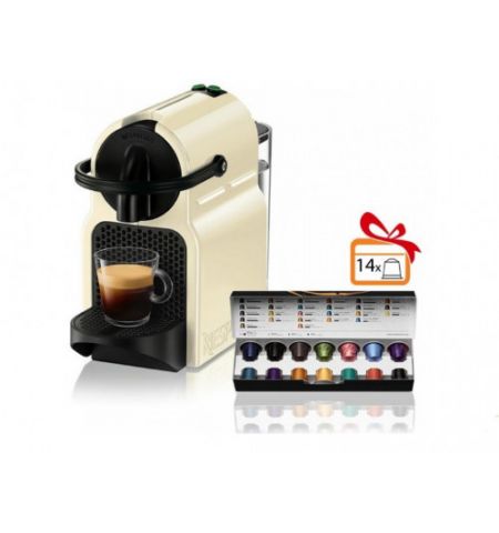 Кофемашина бежевый NESPRESSO INISSIA Vanilla Cream Кофемашина бежевый NESPRESSO INISSIA Vanilla Cream