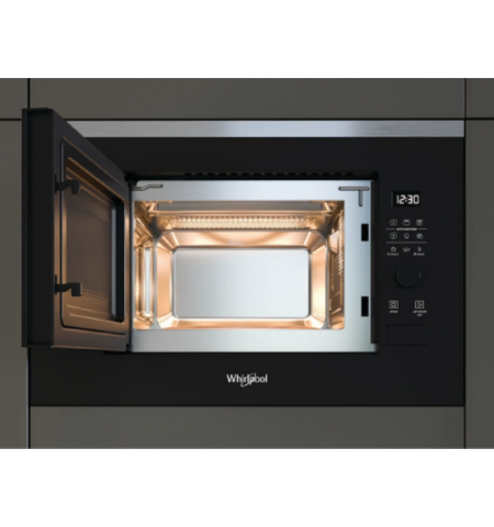 Встраиваемая микроволновая печь черный WHIRLPOOL WMF200G NB