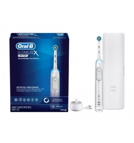 Зубная щетка белый ORAL-B Genius X white