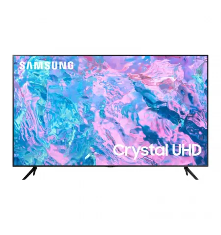 85" LED SMART Телевизор Samsung UE85CU7100UXUA, 3840x2160 4K UHD, Tizen, Чёрный