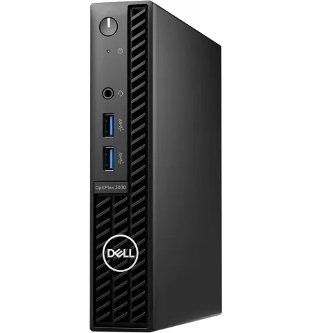Dell Optiplex 3000 MFF Black (Core i3-12100T 2.2-4.1GHz, 8GB RAM, 256GB SSD)
