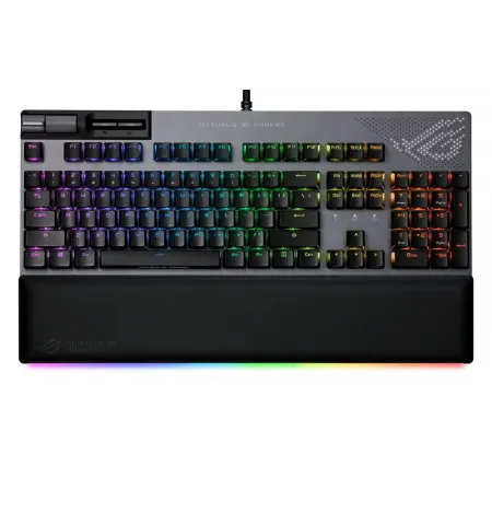 Клавиатура ASUS ROG Strix Flare II Animate, Проводное, Чёрный