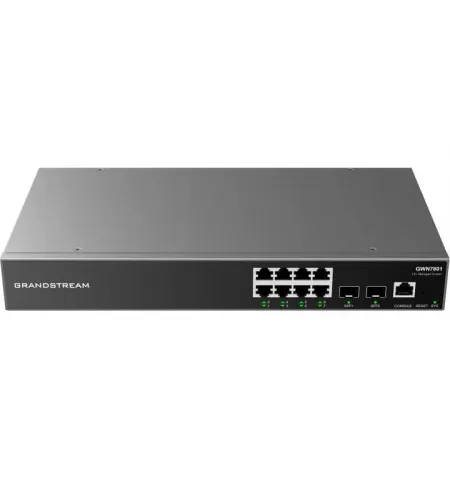 Comutator Grandstream GWN7801, 8x 10/100/1000 Mbps