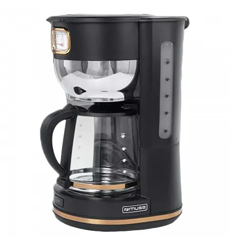 Cafetiera MUSE MS-220 BC, 1000W, Negru