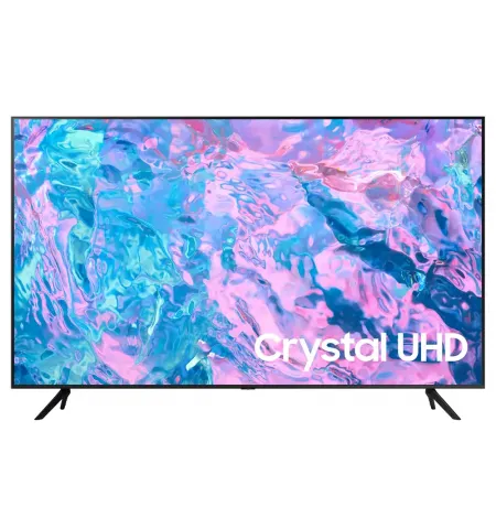 55" LED SMART Телевизор Samsung UE55CU7100UXUA, 3840x2160 4K UHD, Tizen, Чёрный