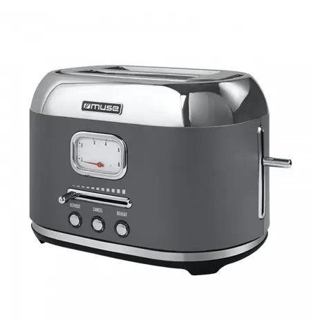 Toaster MUSE MS-120 DG, Argintiu