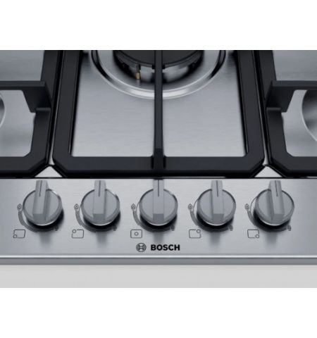 BOSCH газовая панель PGQ7B5B90 нержавейка BOSCH газовая панель PGQ7B5B90 нержавейка