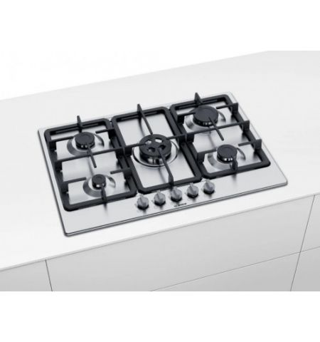 BOSCH газовая панель PGQ7B5B90 нержавейка BOSCH газовая панель PGQ7B5B90 нержавейка