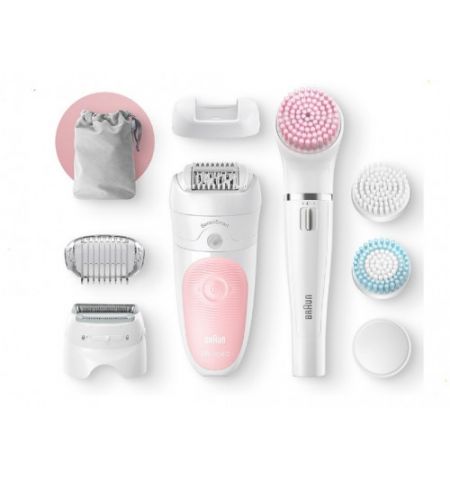 Эпилятор белый BRAUN Silk-epil SES 5-895 BS Эпилятор белый BRAUN Silk-epil SES 5-895 BS