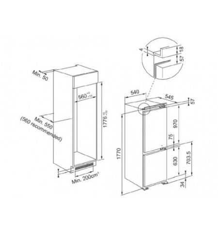 FRANKE холодильник FCB 320 NE F ( 118.0606.721 ) встраиваемы FRANKE холодильник FCB 320 NE F ( 118.0606.721 ) встраиваемы