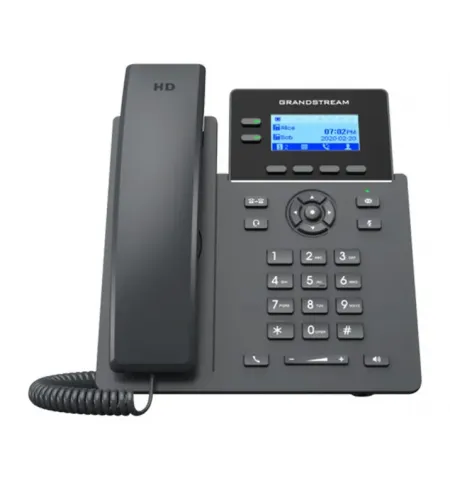 Telefon IP Grandstream GRP2602, Negru