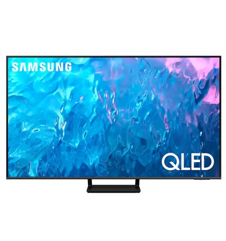 55" QLED SMART Телевизор Samsung QE55Q70CAUXUA, 3840x2160 4K UHD, Tizen, Чёрный