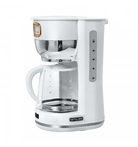 Cafetiera MUSE MS-220 W, 1000W, Alb