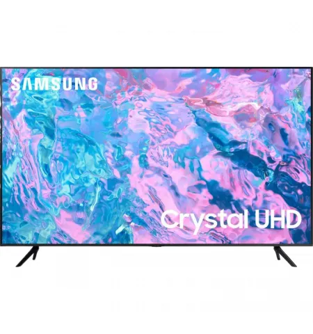 58" LED SMART Телевизор Samsung UE58CU7100UXUA, 3840x2160 4K UHD, Tizen, Чёрный