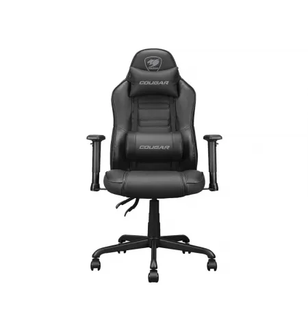 Scaun Gaming Cougar Fusion S, PVC Piele, Negru