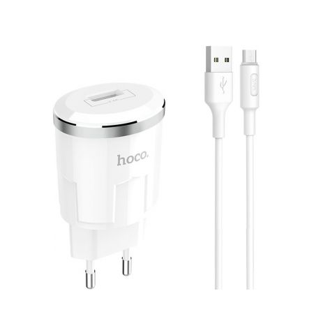 Hoco C37A + MicroUSB Cable White