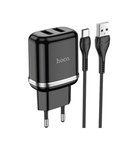 Hoco N4 + Type-C Cable Black