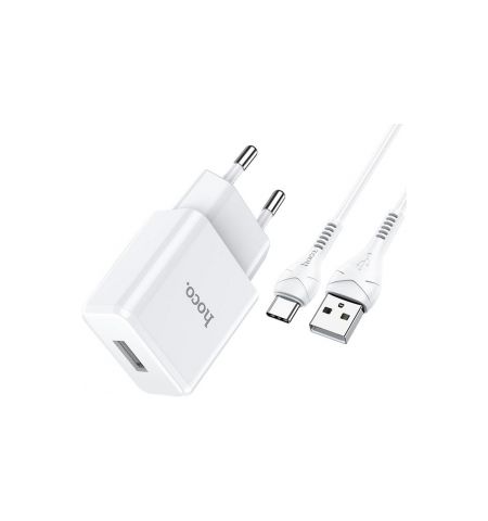 Hoco N9 + Type-C Cable White