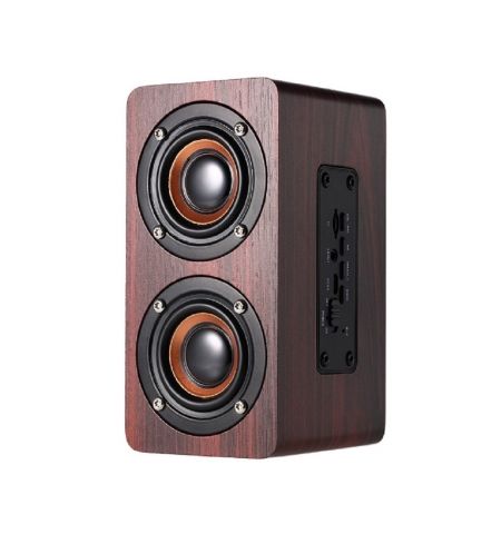 W5 Red Wood Grain Black