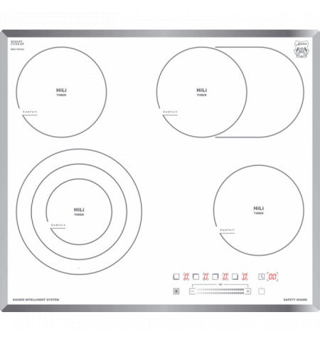 Plita electrica incorporabila Kaiser  KCT 6715 F W Plita electrica incorporabila Kaiser  KCT 6715 F W