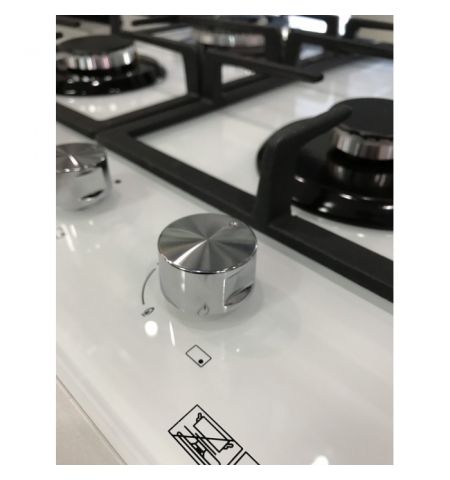 Варочная газовая поверхность Wolser  WL-6400 GBN White Варочная газовая поверхность Wolser  WL-6400 GBN White