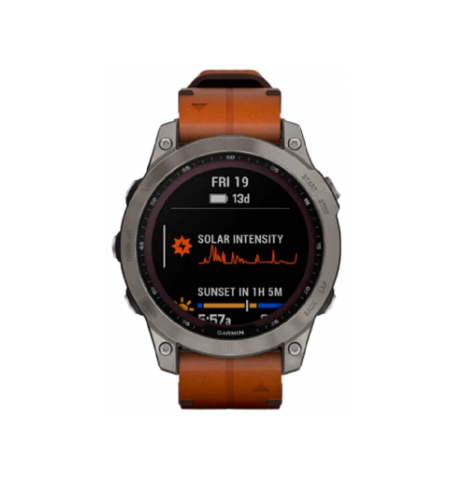 Garmin Fenix 7 Sapphire Solar Titanium Garmin Fenix 7 Sapphire Solar Titanium