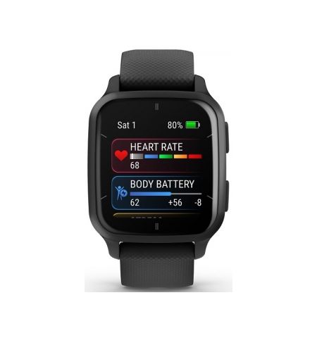 Garmin Venu Sq 2 Music Edition Slate Bezel Garmin Venu Sq 2 Music Edition Slate Bezel