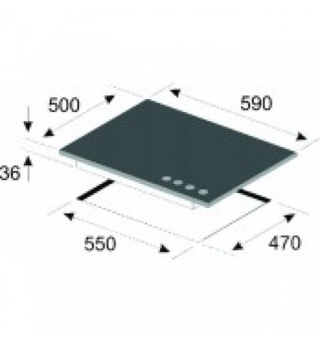 Plita de gaz incorporabila Kaiser KG 6325 EmTurbo