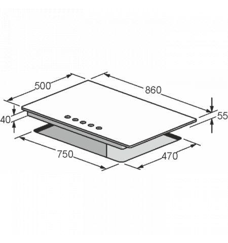 Plita de gaz incorporabila Kaiser KG 9325 ElfEmTurbo Plita de gaz incorporabila Kaiser KG 9325 ElfEmTurbo