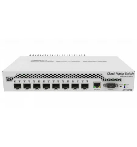 Switch de retea MikroTik CRS309-1G-8S+IN, Alb