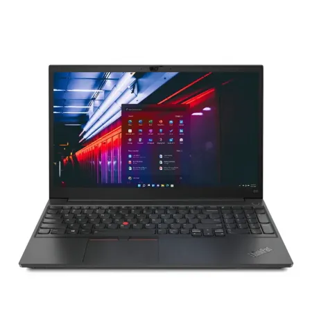 Ноутбук для бизнеса 15,6" Lenovo ThinkPad E15 Gen 2, Чёрный, AMD Ryzen 3 4300U, 8Гб/256Гб, Без ОС