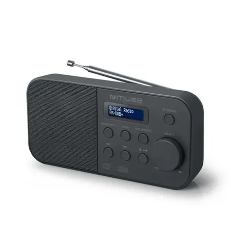 Radio portabil MUSE M-109 DB, Negru