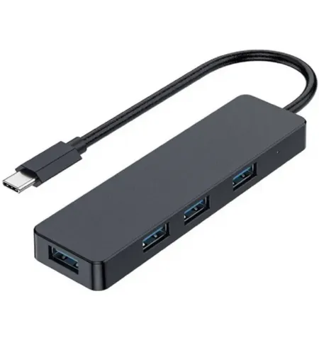USB-концентратор Gembird UHB-CM-U3P4-01, Серый
