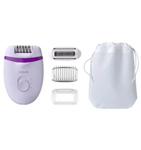 Epilator Philips BRE275/00, Alb | Violet