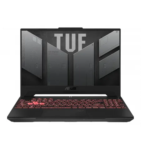 Игровой ноутбук 15,6" ASUS TUF Gaming A15 FA507NV, Mecha Gray, AMD Ryzen 7 7735HS, 16Гб/512Гб, Без ОС