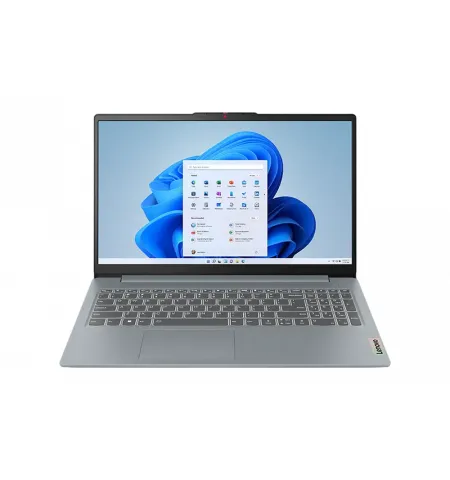 Laptop 15,6" Lenovo IdeaPad Slim 3 15AMN8, Arctic Grey, AMD Ryzen 3 7320U, 8GB/512GB, Fara SO