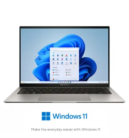 Ноутбук 13,3" ASUS Zenbook S 13 OLED UX5304VA, Basalt Grey, Intel Core i7-1355U, 16Гб/1024Гб, Windows 11 Home