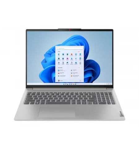 Laptop 16" Lenovo IdeaPad Slim 5 16IRL8, Cloud Grey, Intel Core i7-13620H, 16GB/1024GB, Fara SO