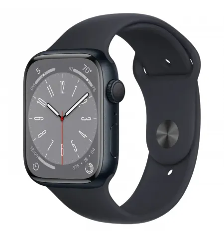 Умные часы Apple Watch Series 8 GPS, 45мм, Midnight