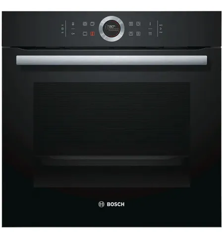 Электрический духовой шкаф Bosch HBG672BB1S, Чёрный