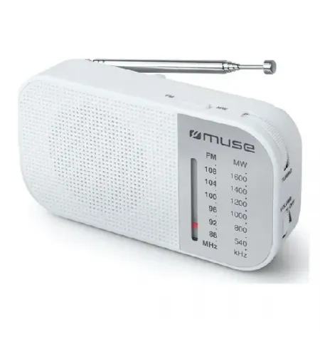 Портативное радио MUSE M-025 RW, Белый