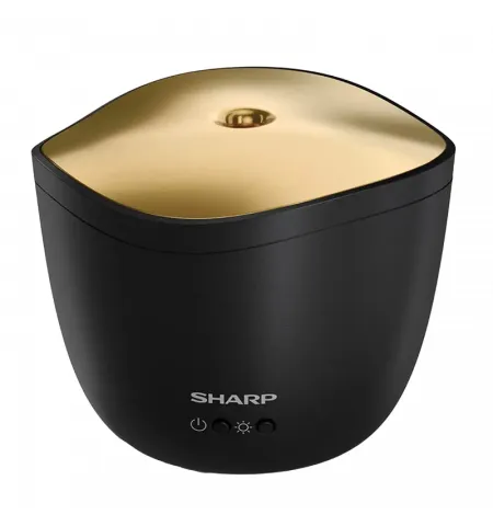 Аромадиффузор электрический Sharp DF-A1EBS01, Черный | Золотистый