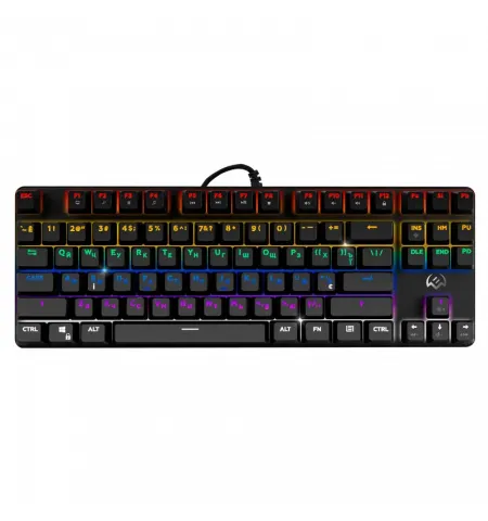 Tastatura SVEN KB-G9150, Cu fir, Negru