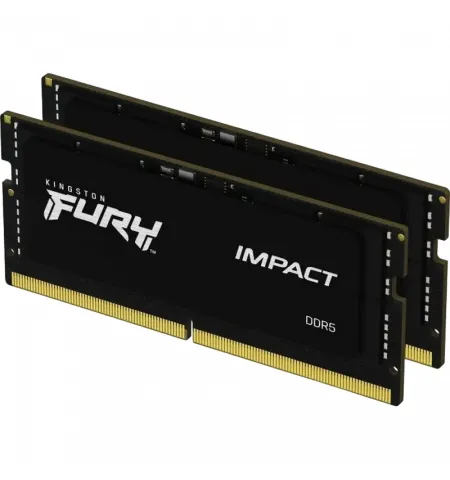 Memorie RAM Kingston FURY Impact, DDR5 SDRAM, 6400 MHz, 32 GB, KF564S38IBK2-32