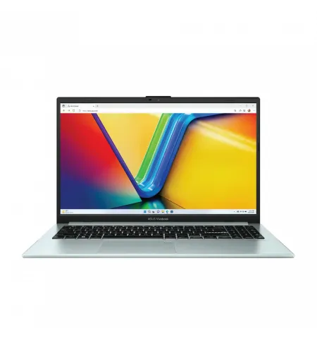 Laptop 15,6" ASUS Vivobook Go 15 E1504FA, Green Grey, AMD Ryzen 3 7320U, 8GB/512GB, Fara SO