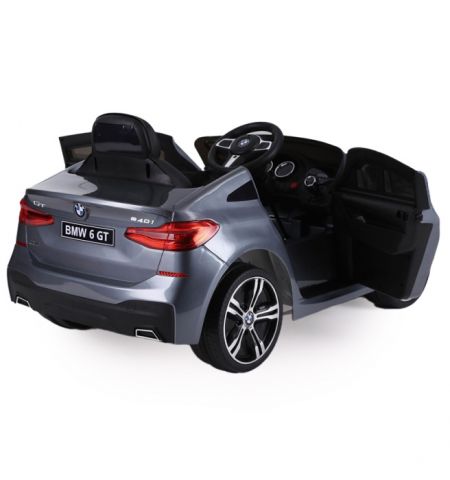 Электромобиль BMW GT серебряный Электромобиль BMW GT серебряный